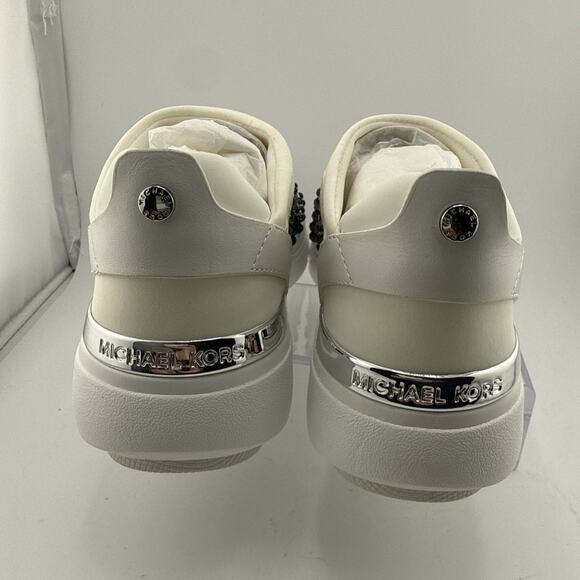 MICHAEL Michael Kors Ace Studded Neoprene Trainer Sneaker Size 5 NWB - Picture 4 of 12